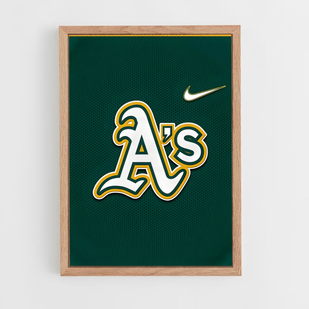 Poster A's Pride – affiche Baseball (vue 4)